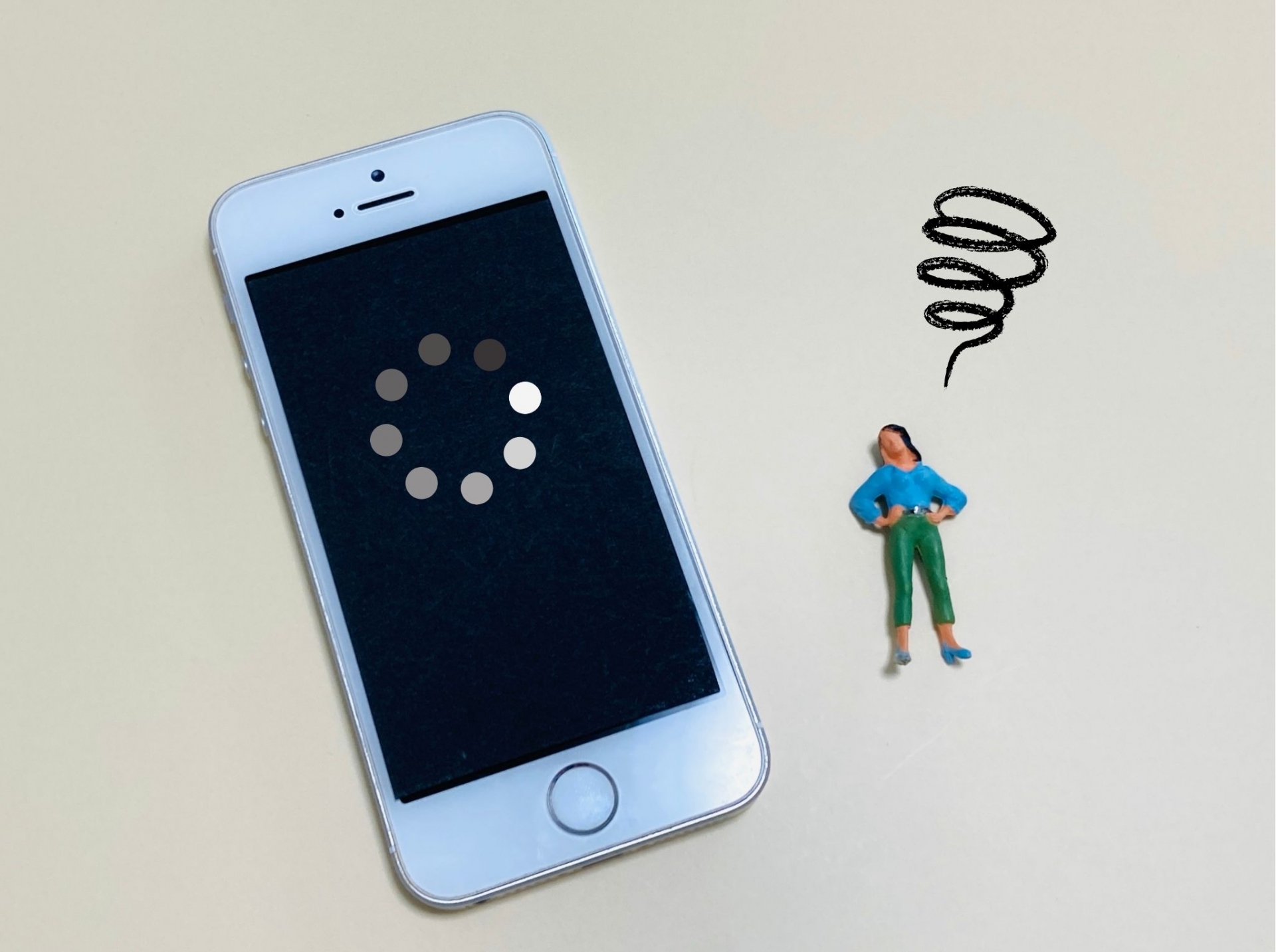 通信制限来がてないのにiPhoneの通信速度が遅いときの原因